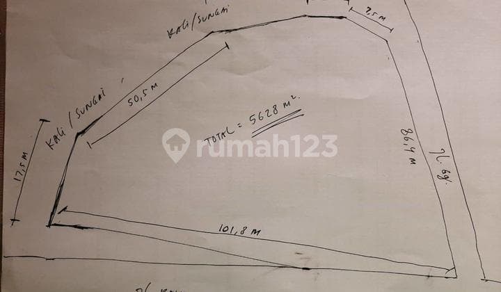 SS31 Dijual Tanah Besar Strategis SHM di Pandaan