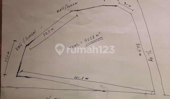 SS31 Dijual Tanah Besar Strategis SHM di Pandaan