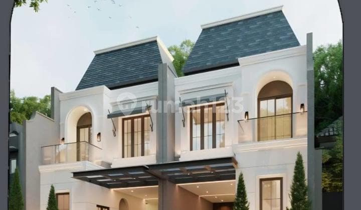 VG262 DIJUAL RUMAH BARU AMERICAN STYLE SHM DI MANYAR
