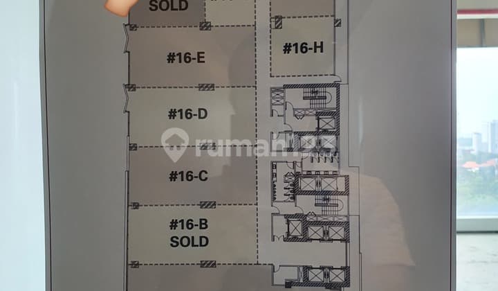 Ca965 Dijual Termurah Kantor Premium Siap Pakai Strategis di Voza Hr Muhammad
