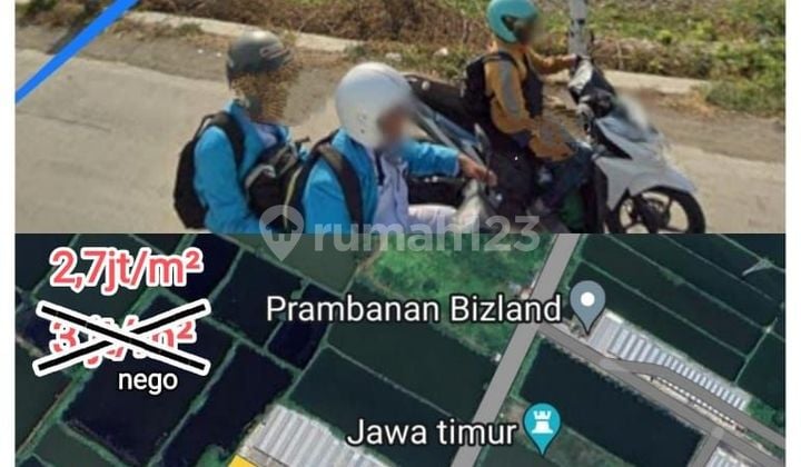 Tanah Zona Industri Gresik Dekat Tol 2.7Jt/M2