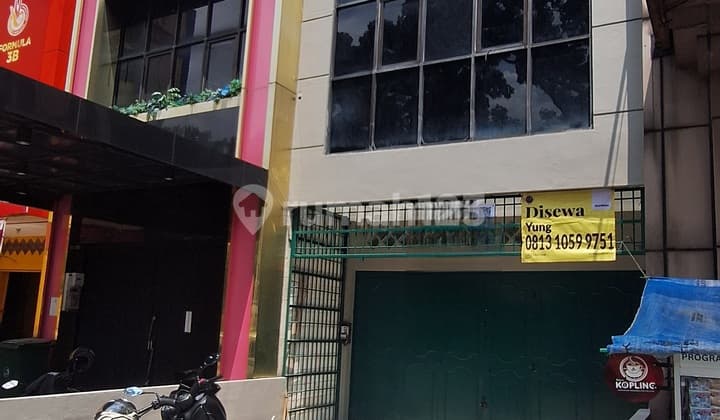 Disewakan Ruko 3 Lantai Dilokasi Jalan Utama Pajajaran Bogor