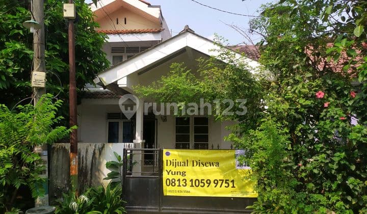 Dijual Cepat Rumah 1.5 Lantai Berlokasi Villa Bogor Indah 2 Bogor