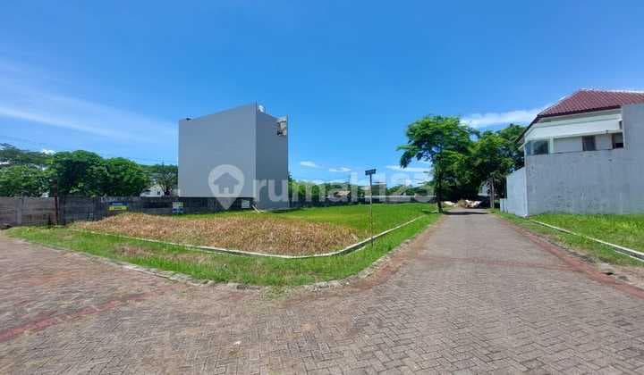 Kavling Sudut Kompleks Espana Tanjung Bunga. Luas 270 M2. Ukuran 13,5 X 20. Siap Bangun