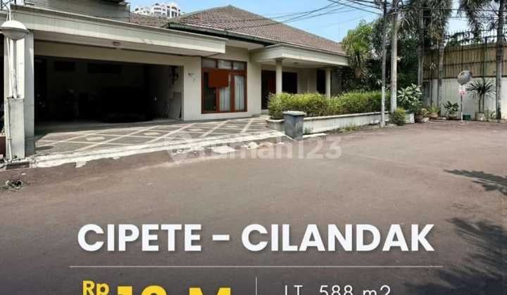 Dijual Cepat Murah Rumah Mewah Dalam Cluster Cipete Selangkah ke MRT