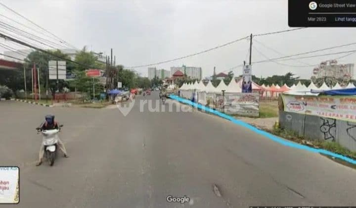 TANAH DIJUAL MURAH LOKASI STRATEGIS PINGGIR JALAN RAYA PAMULANG
