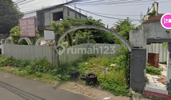 For Sale Cheap Quick Land by the Main Road Polonia Cawang East Jakarta