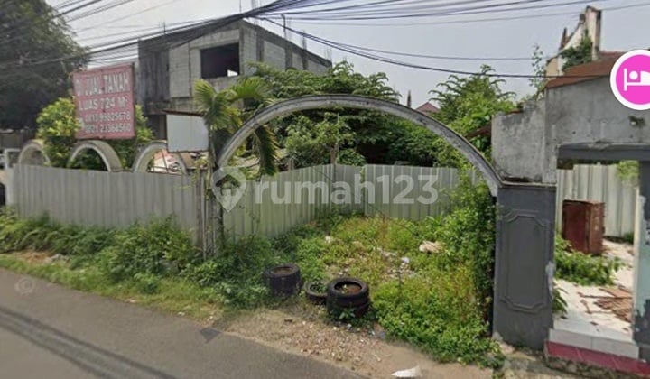 Tanah Komersial Murah Jalan Raya Polonia Cawang Jakarta Timur