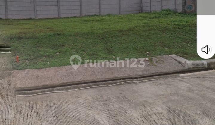 Tanah kavling siap bangun dalam komplek, akses toll 2 menit