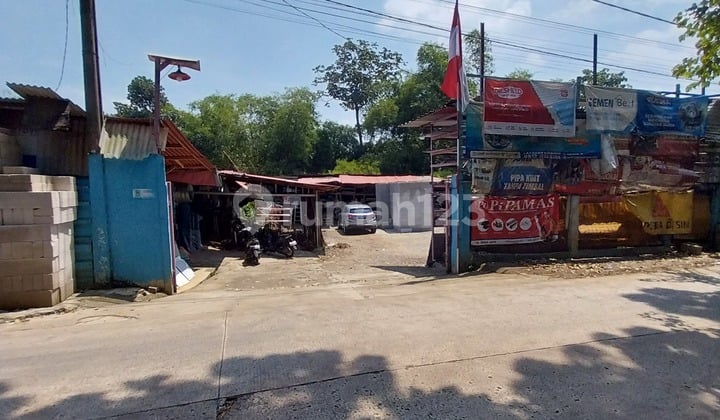 Tanah Kav. Pinggir Jalan Raya Cocok untuk Berbagai Usaha