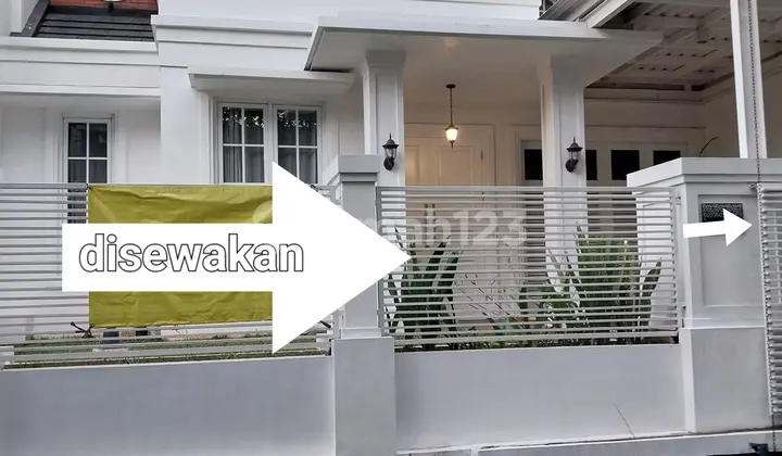 Rumah Baru Renovasi Dalam Cluster,Hanya 500M ke Mall, Comline
