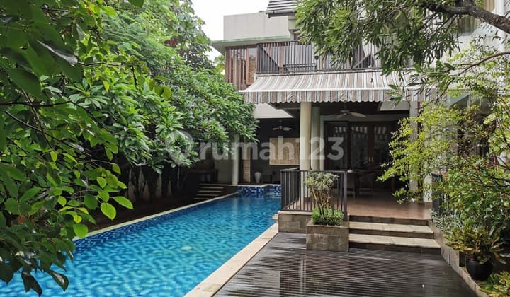 Rumah Villa Nempel Permata Hijau 2Lantai Jakarta Selatanada Pool
