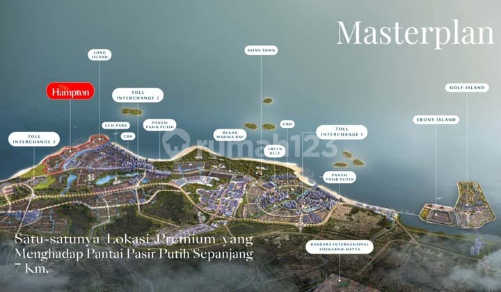 Terbaru Lagi Kavling Rumah di Pinggir Pantai Pik2