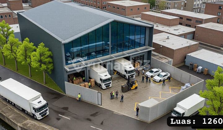 Dijual Gudang Kapuk Lokasi Dekat Tol Akses Container 40 Feet