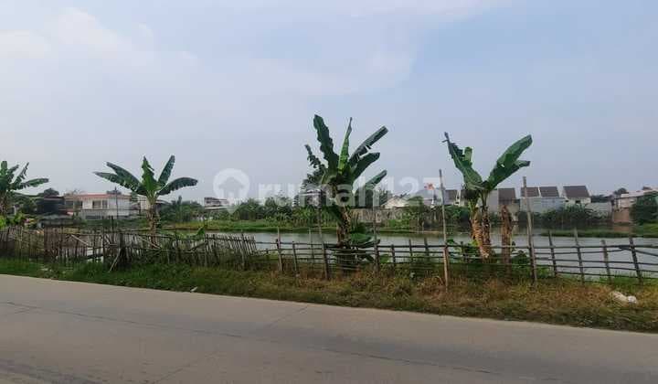 Strategic Land Location on the Main Roadside in Bekasi Regency