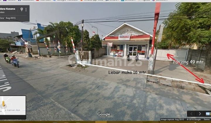 DIJUAL
Kavling di Jl.HALIM PERDANA KUSUMA , JURUMUDI BARU , TANGERANG - BANTEN