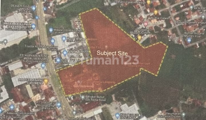 Dijual Kavling Di Jl. Soekarno Hatta (jl. Raya Haji Mena), Natar, Lampung Selatan