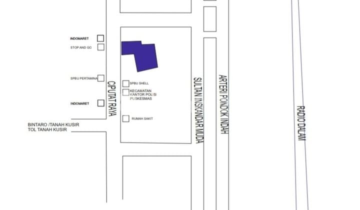 DIJUAL MURAH
TANAH di jl Ciputat Raya, Kebayoran lama, jakarta selatan