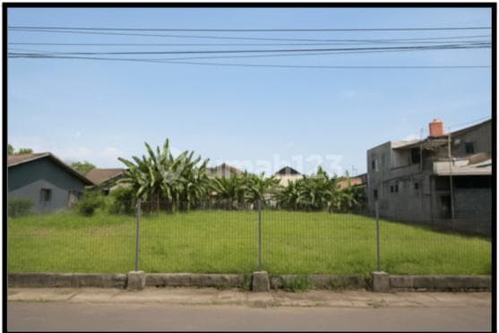 Plot for Sale on Jl Al-Hikmah, Pancoran Mas, Depok City.