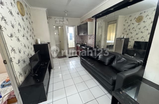 SEWA Apartemen Gading Nias 2 Kamar furnished Lt 12 HOEK View Lepas