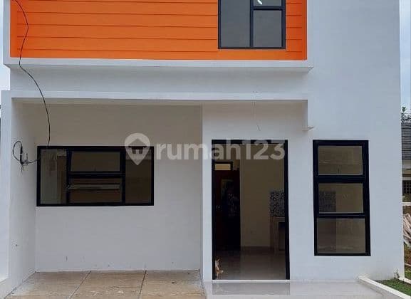 For sale, Sawangan house, Beji, new land, Depok ready with no down payment, close to MRT, train station, toll gate, busway stop, flood-free.