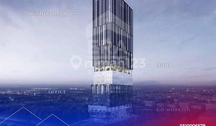 Soho The Smith Alam Sutera Type Mezanine Peruntukan Perkantoran atau Hunian