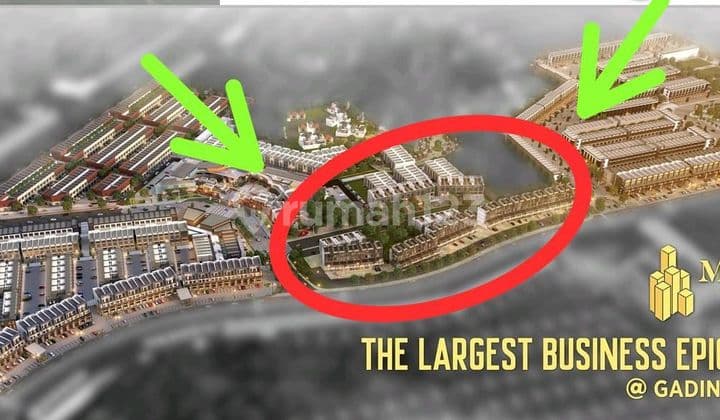 Ruko Baru Hampton East Gading Serpong dekat Gereja Katholik Maria Benteng