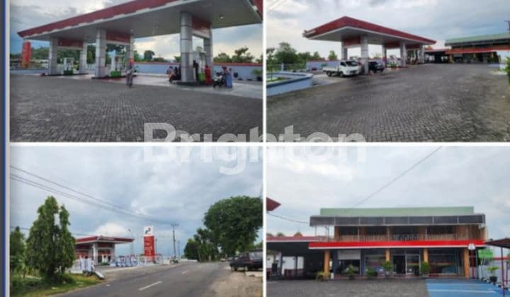 SPBU Di Kota Magetan Jawa Timur