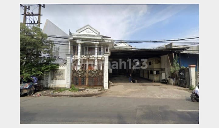 Rumah + Gudang Murah, Strategis Nol Jalan Raya, Kedung Cowek, Sby