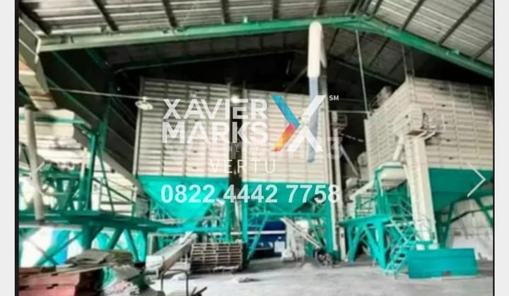 Rice Processing Plant, Complete with Machinery, Balerejo, Madiun Regency