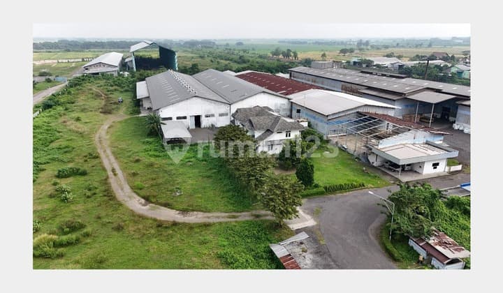 Pabrik + Tanah 7,85 Ha Murah di 0 Jalan Raya Ngrame Mojokerto,