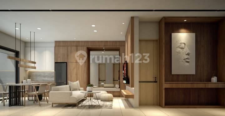 Rumah Baru Eksklusif Premium 2 Lantai di Supratman Kota Bandung