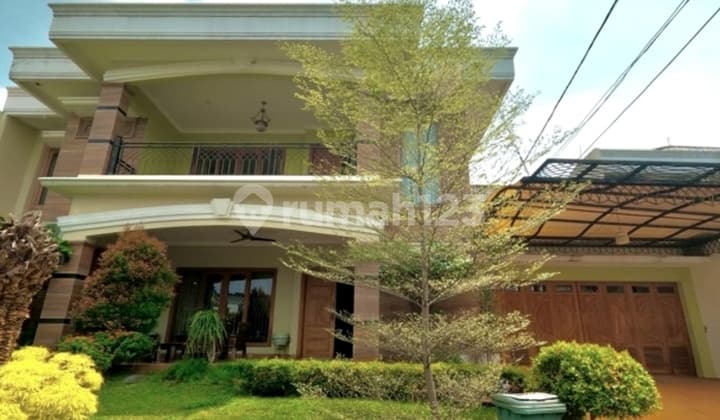 Luxury House Jati Padang - 5+2 KT, Swimming Pool, Full Kayu Jati & Marmer Premium