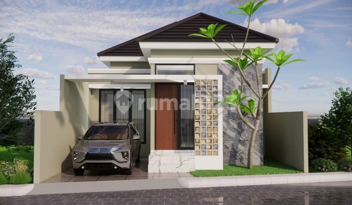 Rumah Limasan Modern 825 Juta Proses Bangun di Purwomartani