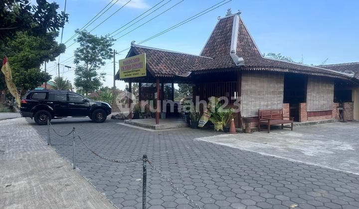 For Sale Strategic Business Land on the Edge of Pakem Cangkringan Road