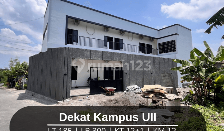 Dijual Kost Baru Eksklusif 12 Kamar Furnished Dekat Uii Kaliurang