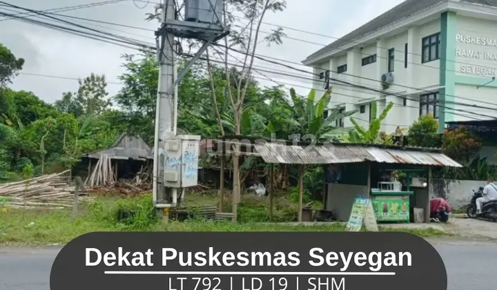 Dijual Tanah Luas di Tepi Jalan Kebon Agung Seyegan Sleman