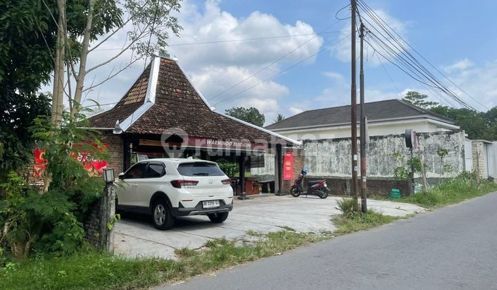 Tanah SHM Dekat Pemda Sleman Mangku Aspal di Jalan Pangukan