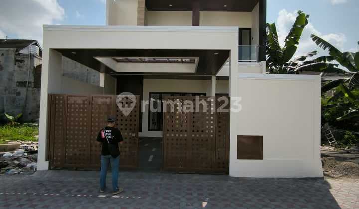 "Ready to Occupy. For Sale New 2-Storey House on Kaliurang Banteng Street."