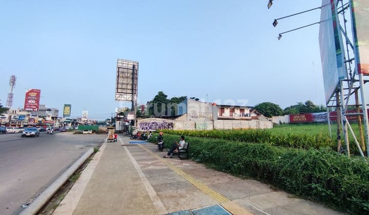 Kavling komersial di Delatinos BSD. Hadap Jalan rawabuntu