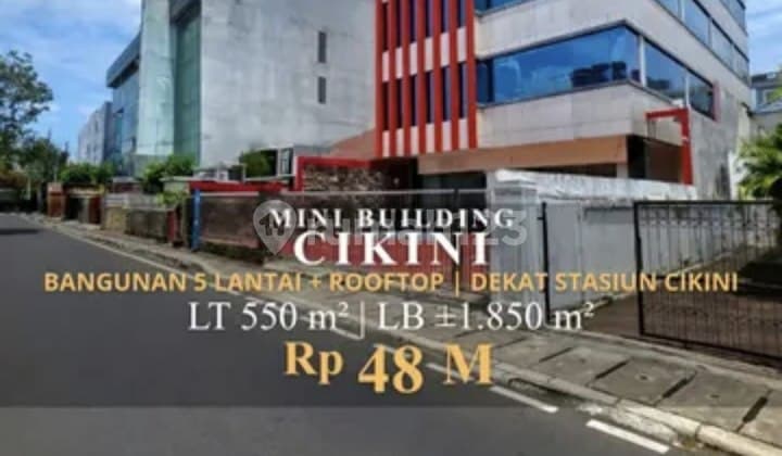 Jual Rugi Gedung 5 Lantaitermurah di Cikini Menteng Jakarta Pusat