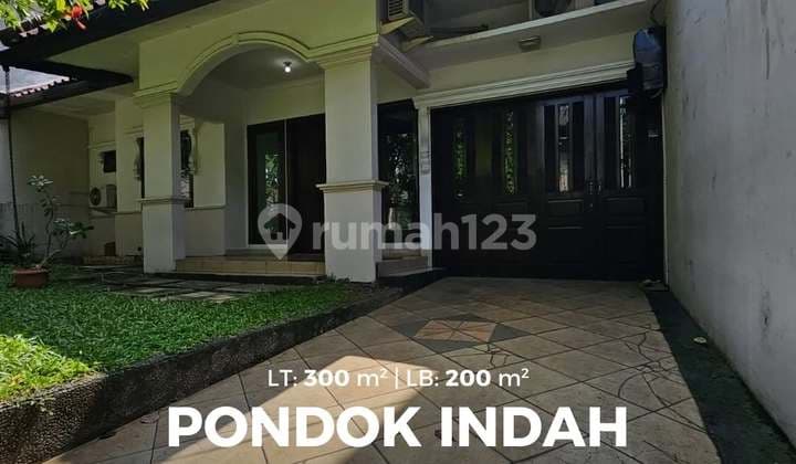 Rumah Di Pondok Indah Ada Pool Akses Jalan Besar Shm
