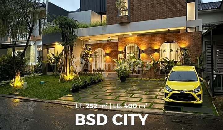 Ready-to-Live House in a Cluster at BSD City with Freehold Title