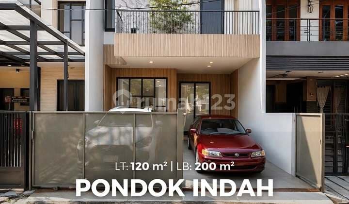 Rumah Baru Siap Huni di Pondok Indah SHM