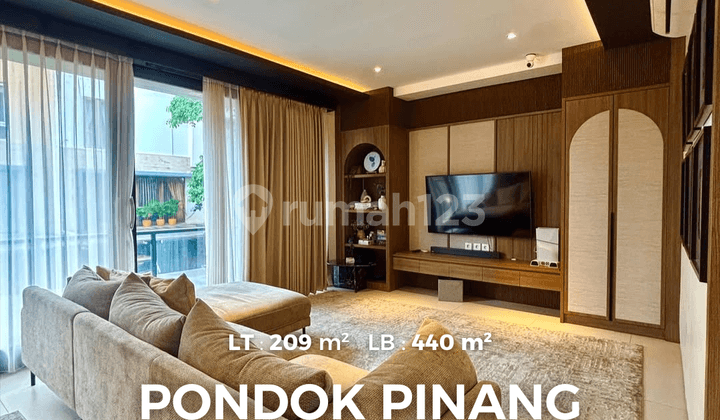 Rumah Mewah Dalam Cluster Dekat Pondok Indah Mall Ada Privet Pool SHM.