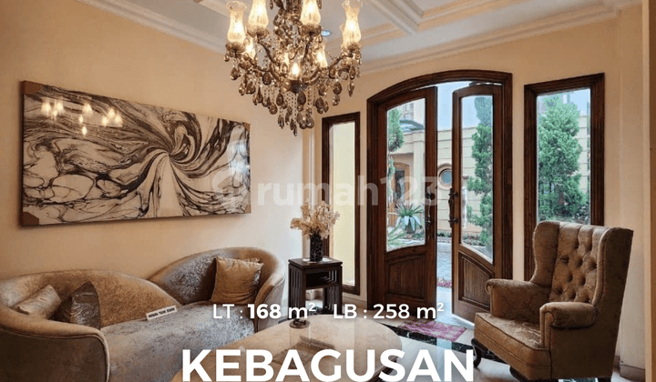 Rumah Full Furnised Siap Huni Dalam Cluster Kebagusan Shm Jakarta Selatan
