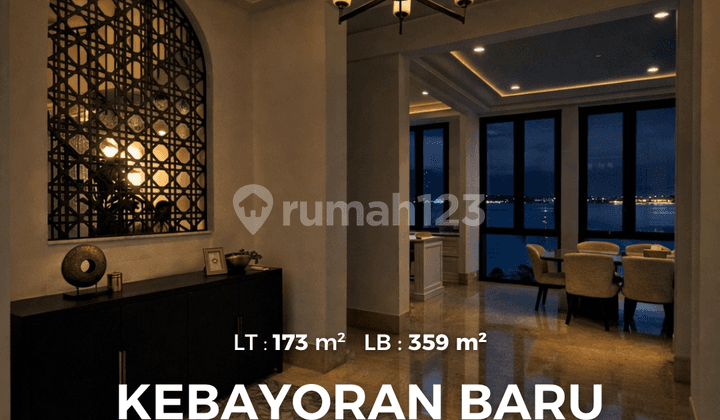 Rumah Baru Privet Pool Townhouse Dekat Pondok Indah Mall dan Gandaria City SHM.