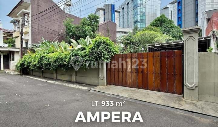 Tanah Siap Bangun Dalam Lingkungan Asri dan Private di Ampera Kemang Jakarta Selatan