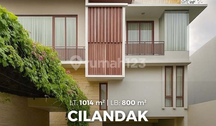 Modern Tropical House with Private Pool Lift in Taman Cilandak, Behind MRT Fatmawati, South Jakarta