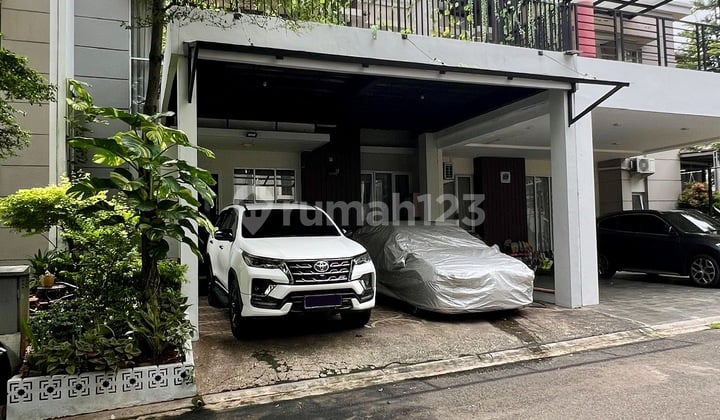 Rumah Furnised Dalam Cluster Di Lebak Bulus, Jakarta Selatan